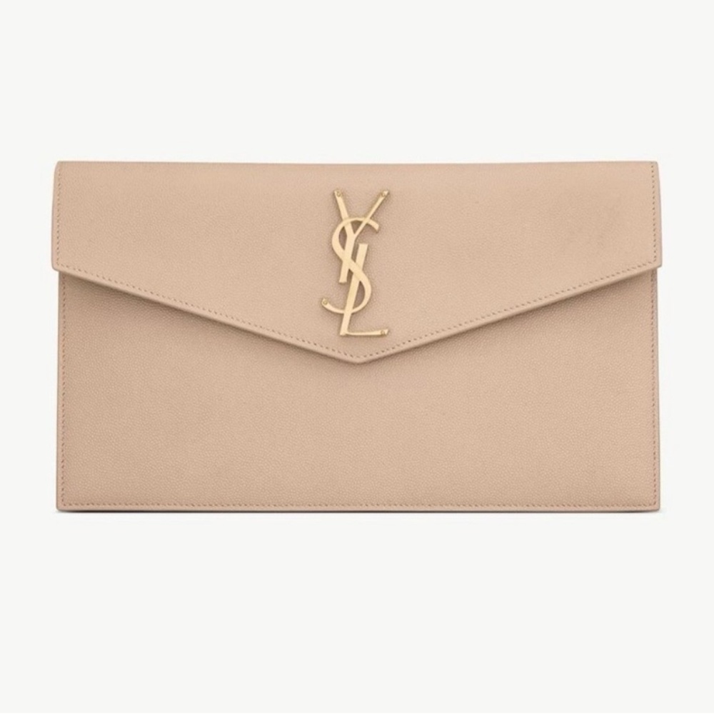 YSL Saint Laurent Uptown Envelope Clutch
